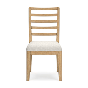 D781-01 RENCOTT DINING CHAIR,LIGHT BROWN