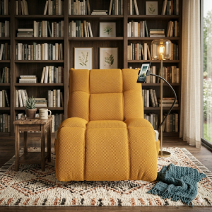 51151 GELDERN K. SWIVEL CHAIR WITH MOBILE CHARGER