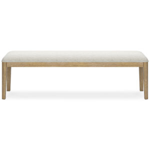 D781-00 RENCOTT 63'' DINING BENCH,LIGHT BROWN