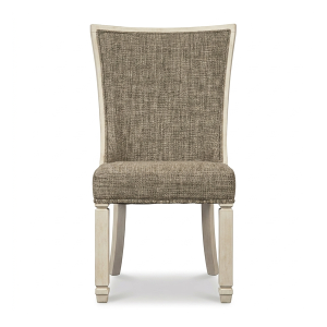D647-02 BOLANBURG DINING UPH SIDE CHAIR, TWO-TONE
