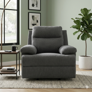 9140625 TARRANT ROCKER RECLINER, CHARCOAL