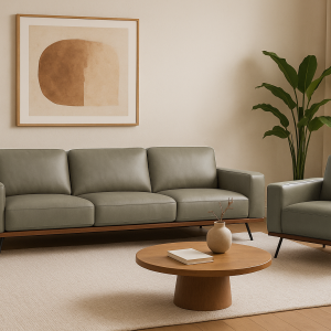 Soul 3-seater Top Grain Genuine Cowhide sofa